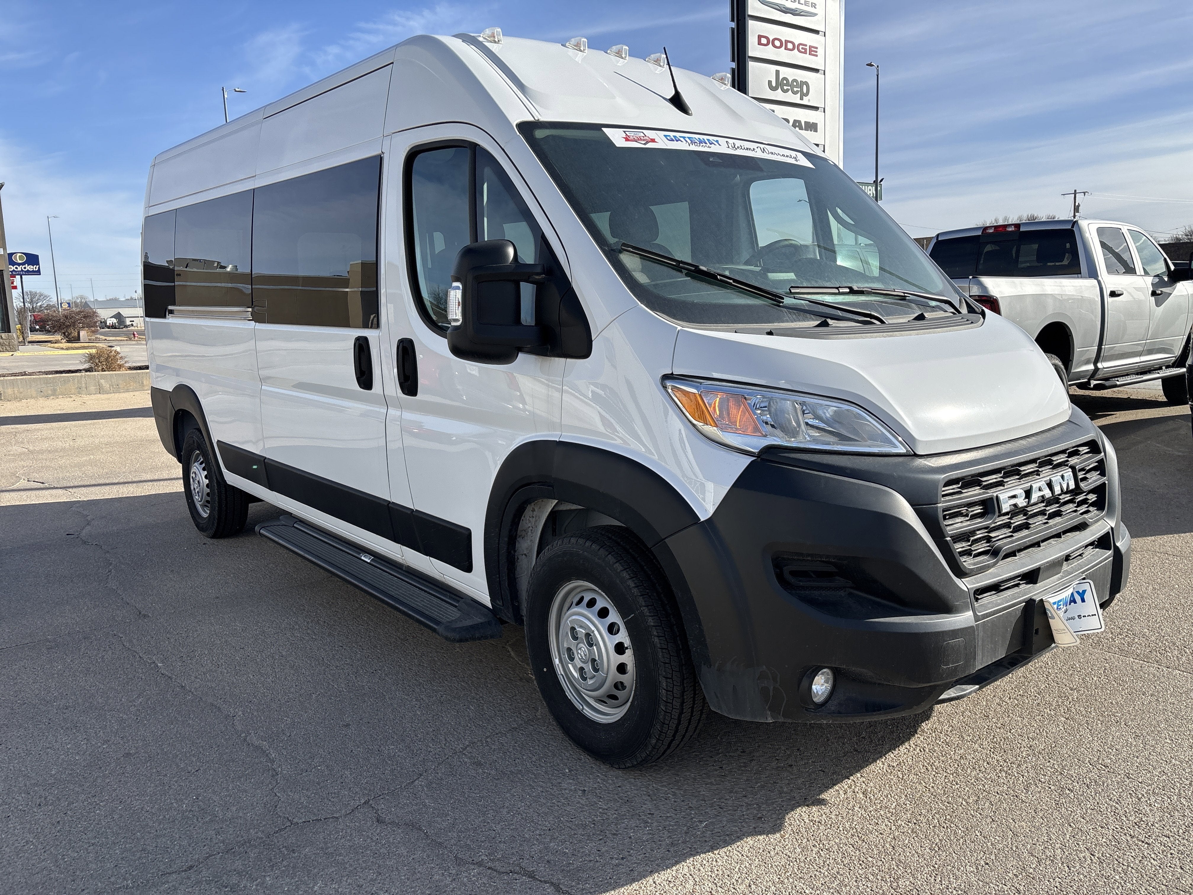 2024 RAM ProMaster 2500 Cargo Van Tradesman High Roof 159' WB w/Pass Seat